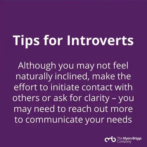 Tips for introverts